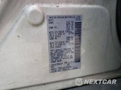 Zdjęcie 13 z 13 samochodu: 2017 NISSAN ROGUE SV VIN:5N1AT2MV1HC741177 - miniatura