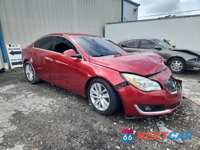 Czwarte zdjęcie samochodu z boku: 2015 BUICK REGAL PREMIUM VIN:2G4GN5EX5F9167614 - miniatura
