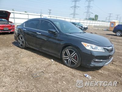 Czwarte zdjęcie samochodu z boku: 2016 HONDA ACCORD SPORT VIN:1HGCR2F50GA173038 - miniatura