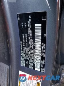 Zdjęcie 13 z 16 samochodu: 2022 LEXUS NX 350 VIN:JTJAGCEZ4N2005364 - miniatura