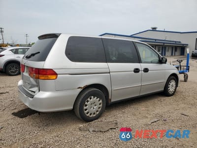 Trzecie zdjęcie samochodu z tyłu: 2002 HONDA ODYSSEY LX VIN:2HKRL18502H546808 - miniatura