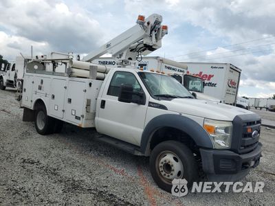 Czwarte zdjęcie samochodu z boku: 2015 FORD F450 SUPER DUTY VIN:1FDUF4GY7FEC93406 - miniatura