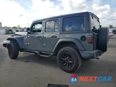 Drugie zdjęcie samochodu z przodu: 2020 JEEP WRANGLER UNLIMITED SPORT VIN:1C4HJXDN5LW257347 - miniatura