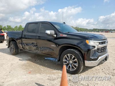 Czwarte zdjęcie samochodu z boku: 2022 CHEVROLET SILVERADO K1500 LT VIN:1GCUDDED2NZ511057 - miniatura