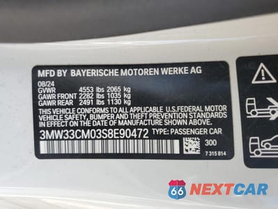 Zdjęcie 12 z 12 samochodu: 2025 BMW 230XI VIN:3MW33CM03S8E90472 - miniatura
