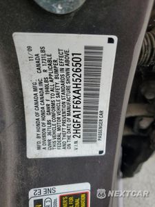 Zdjęcie 12 z 12 samochodu: 2010 HONDA CIVIC LX-S VIN:2HGFA1F6XAH526501 - miniatura