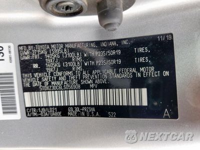 Zdjęcie 13 z 14 samochodu: 2020 TOYOTA SIENNA SE VIN:5TDXZ3DC6LS056908 - miniatura