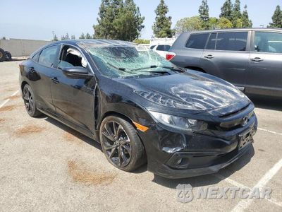 Czwarte zdjęcie samochodu z boku: 2020 HONDA CIVIC SPORT VIN:2HGFC2F84LH593003 - miniatura