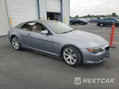 Czwarte zdjęcie samochodu z boku: 2005 BMW 645 CI AUTOMATIC VIN:WBAEK73485B328685 - miniatura