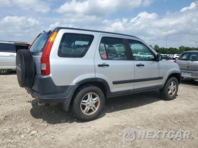Trzecie zdjęcie samochodu z tyłu: 2002 HONDA CR-V LX VIN:SHSRD78493U112581 - miniatura