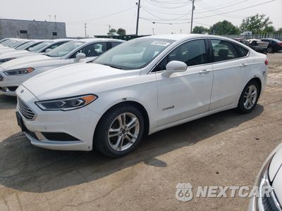 2018 FORD FUSION SE HYBRID 3FA6P0LU9JR171972 - główne zdjęcie licytacji z USA - miniatura