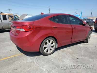 Trzecie zdjęcie samochodu z tyłu: 2012 HYUNDAI ELANTRA GLS VIN:KMHDH4AE2CU253051 - miniatura