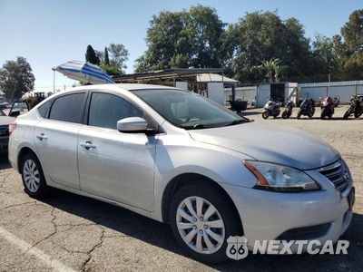 Czwarte zdjęcie samochodu z boku: 2013 NISSAN SENTRA S VIN:3N1AB7AP3DL770630 - miniatura