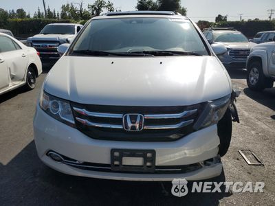 Piąte zdjęcie samochodu w środku: 2014 HONDA ODYSSEY TOURING VIN:5FNRL5H93EB040399 - miniatura