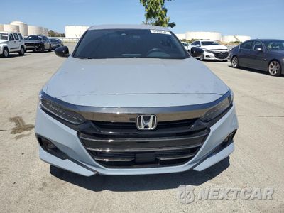 Piąte zdjęcie samochodu w środku: 2022 HONDA ACCORD SPORT VIN:1HGCV1F34NA106427 - miniatura