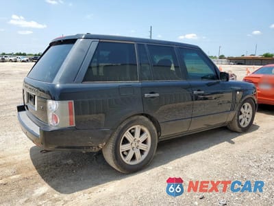 Trzecie zdjęcie samochodu z tyłu: 2007 LAND ROVER RANGE ROVER HSE VIN:SALMF15417A239264 - miniatura