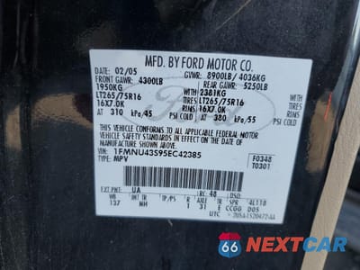 Zdjęcie 13 z 13 samochodu: 2005 FORD EXCURSION LIMITED VIN:1FMNU43S95EC42385 - miniatura