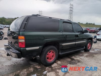 Trzecie zdjęcie samochodu z tyłu: 2001 GMC YUKON XL K1500 VIN:3GKFK16T21G258677 - miniatura