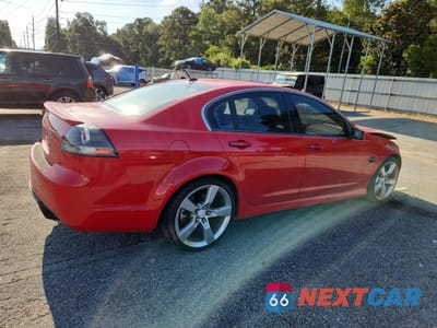 Trzecie zdjęcie samochodu z tyłu: 2008 PONTIAC G8 GT VIN:6G2EC57YX8L143643 - miniatura