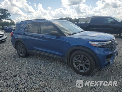 Czwarte zdjęcie samochodu z boku: 2021 FORD EXPLORER XLT VIN:1FMSK7DH4MGB64470 - miniatura