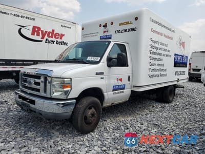 2010 FORD ECONOLINE E350 SUPER DUTY CUTAWAY VAN 1FDWE3FL2ADA97304 - główne zdjęcie licytacji z USA - miniatura