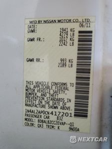 Zdjęcie 13 z 14 samochodu: 2012 NISSAN ALTIMA BASE VIN:1N4AL2AP0CN417201 - miniatura