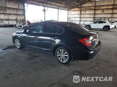Drugie zdjęcie samochodu z przodu: 2012 HONDA CIVIC EX VIN:2HGFB2F86CH316663 - miniatura