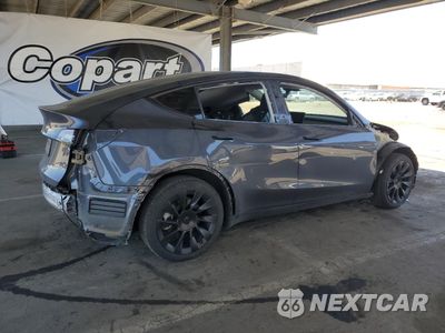 Trzecie zdjęcie samochodu z tyłu: 2022 TESLA MODEL Y VIN:7SAYGDEE4NF558374 - miniatura