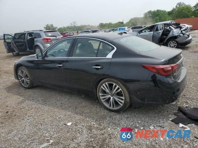 Drugie zdjęcie samochodu z przodu: 2022 INFINITI Q50 SENSORY VIN:JN1EV7CR7NM341554 - miniatura