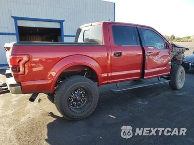Trzecie zdjęcie samochodu z tyłu: 2015 FORD F150 SUPERCREW VIN:1FTEW1EG1FFC62129 - miniatura