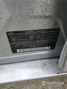 Zdjęcie 13 z 13 samochodu: 2012 HYUNDAI SONATA SE VIN:5NPEC4AC6CH391286 - miniatura