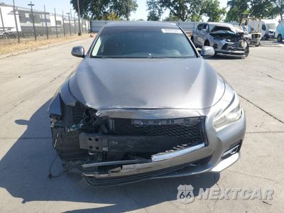 Piąte zdjęcie samochodu w środku: 2014 INFINITI Q50 BASE VIN:JN1BV7AP2EM677469 - miniatura