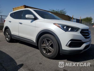 Czwarte zdjęcie samochodu z boku: 2017 HYUNDAI SANTA FE SPORT VIN:5XYZT3LB6HG418761 - miniatura