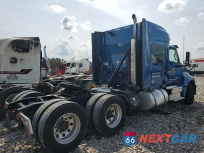 Czwarte zdjęcie samochodu z boku: 2023 INTERNATIONAL LT625 SEMI TRUCK VIN:3HSDZAPR5PN563670 - miniatura