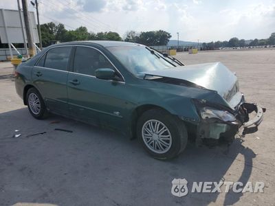 Czwarte zdjęcie samochodu z boku: 2003 HONDA ACCORD LX VIN:1HGCM56373A029284 - miniatura