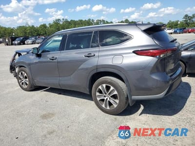 Drugie zdjęcie samochodu z przodu: 2020 TOYOTA HIGHLANDER HYBRID XLE VIN:5TDGBRCH1LS505786 - miniatura