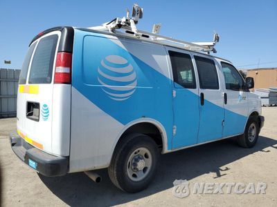 Trzecie zdjęcie samochodu z tyłu: 2017 CHEVROLET EXPRESS G2500 VIN:1GCWGAFF2H1284728 - miniatura