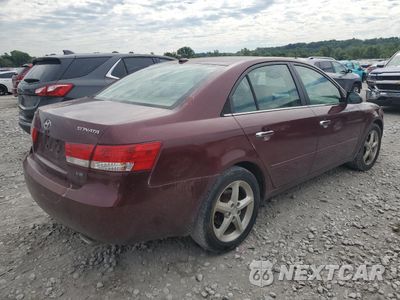 Trzecie zdjęcie samochodu z tyłu: 2007 HYUNDAI SONATA SE VIN:5NPEU46FX7H271853 - miniatura