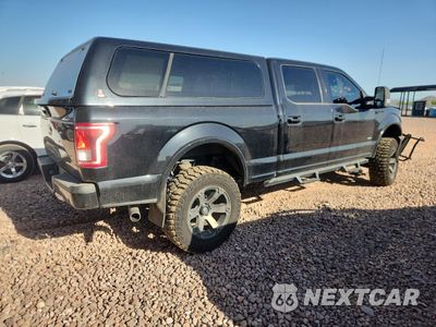 Trzecie zdjęcie samochodu z tyłu: 2017 FORD F150 SUPERCREW VIN:1FTFW1EG6HFB88374 - miniatura