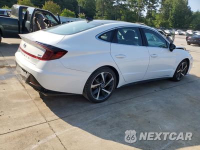 Trzecie zdjęcie samochodu z tyłu: 2023 HYUNDAI SONATA SEL PLUS VIN:KMHL44J2XPA255313 - miniatura