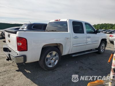 Trzecie zdjęcie samochodu z tyłu: 2011 CHEVROLET SILVERADO C1500 LT VIN:3GCPCSE02BG172054 - miniatura