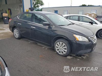 Czwarte zdjęcie samochodu z boku: 2014 NISSAN SENTRA VIN:3N1AB7AP1EL696240 - miniatura