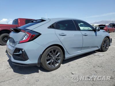 Trzecie zdjęcie samochodu z tyłu: 2020 HONDA CIVIC EXL VIN:SHHFK7H89LU207675 - miniatura