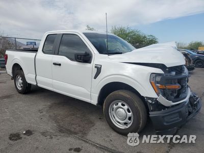 Czwarte zdjęcie samochodu z boku: 2024 FORD F150 XL VIN:1FTEX1KP2RKE75605 - miniatura
