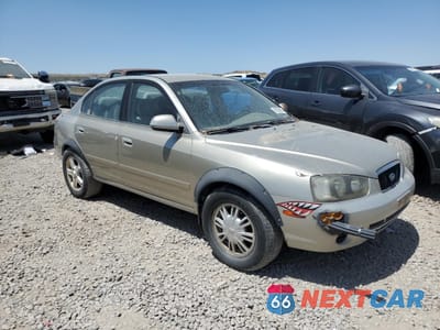 Czwarte zdjęcie samochodu z boku: 2002 HYUNDAI ELANTRA GLS VIN:KMHDN45D72U360511 - miniatura