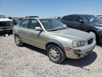 Czwarte zdjęcie samochodu z boku: 2002 HYUNDAI ELANTRA GLS VIN:KMHDN45D72U360511 - miniatura
