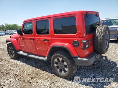 Drugie zdjęcie samochodu z przodu: 2018 JEEP WRANGLER UNLIMITED SAHARA VIN:1C4HJXEN2JW260167 - miniatura