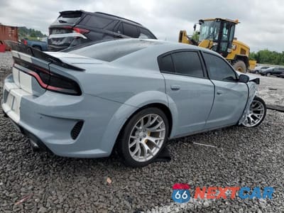 Trzecie zdjęcie samochodu z tyłu: 2021 DODGE CHARGER SCAT PACK VIN:2C3CDXGJ0MH654737 - miniatura