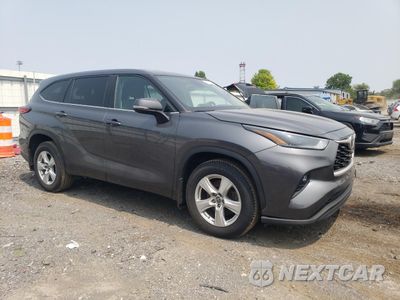 Czwarte zdjęcie samochodu z boku: 2023 TOYOTA HIGHLANDER L VIN:5TDKDRBH7PS007491 - miniatura
