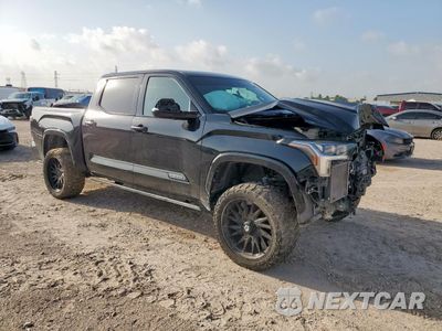 Czwarte zdjęcie samochodu z boku: 2023 TOYOTA TUNDRA CREWMAX PLATINUM VIN:5TFNA5DB8PX084713 - miniatura